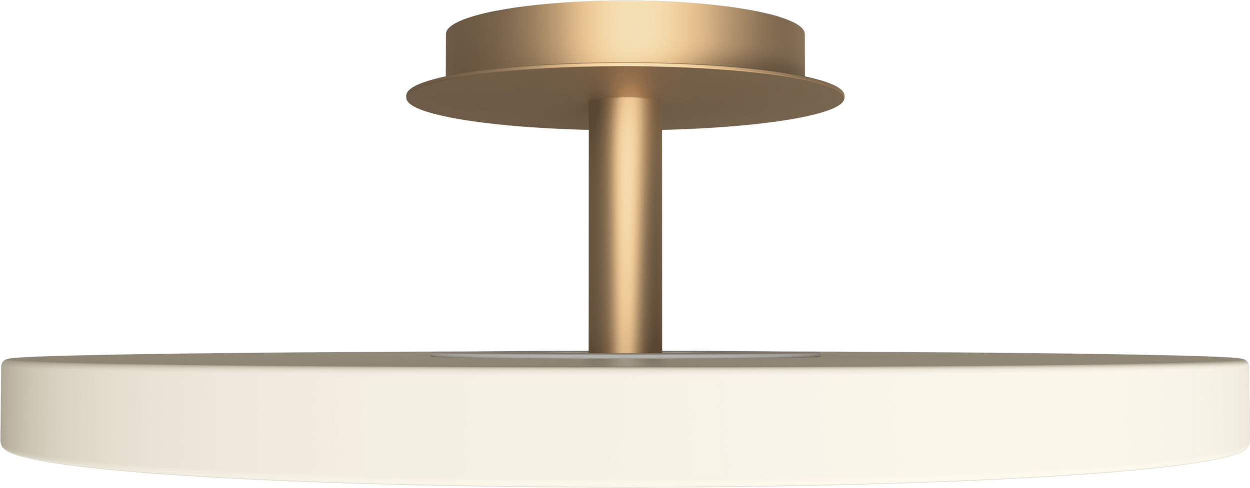 Lampa sufitowa Asteria Up Plus 60 cm perłowa biel