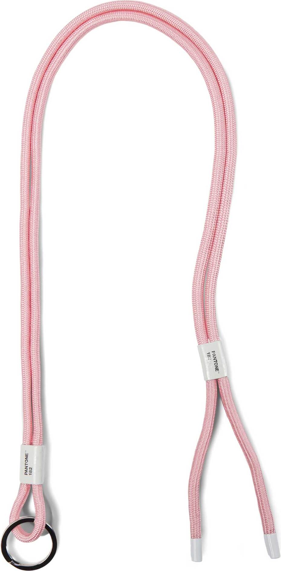 Smycz do kluczy Pantone jasnoróżowa regulowana