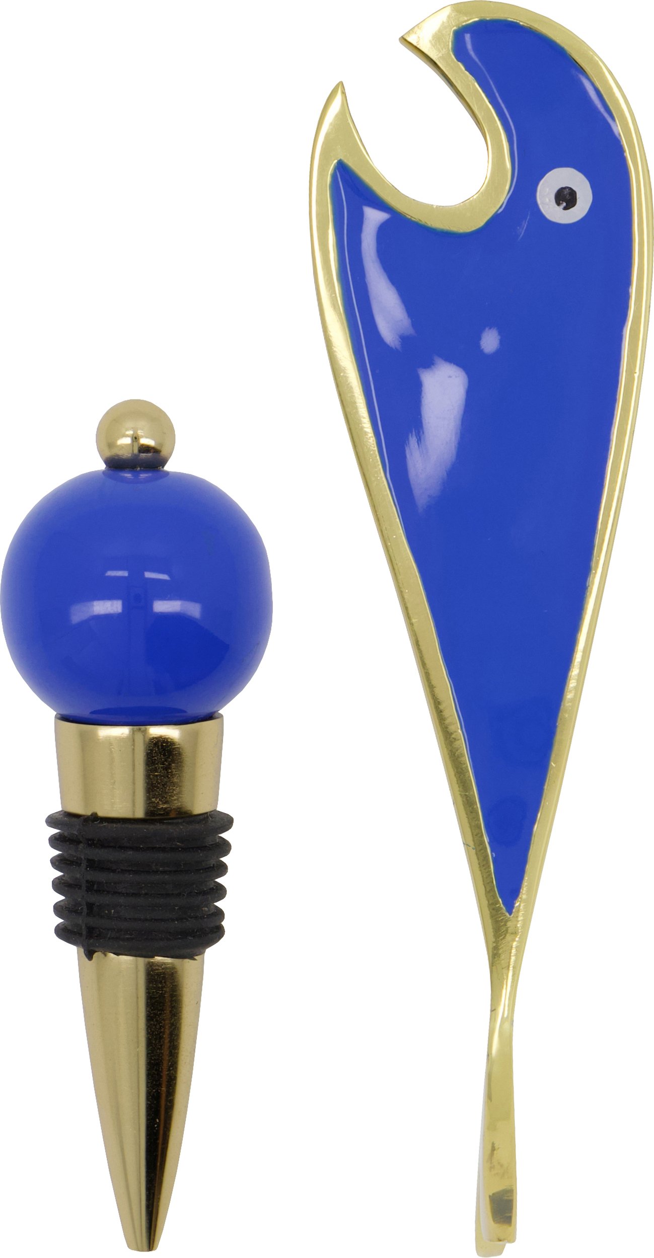 Akcesoria barowe Open niebieskie 2 el.