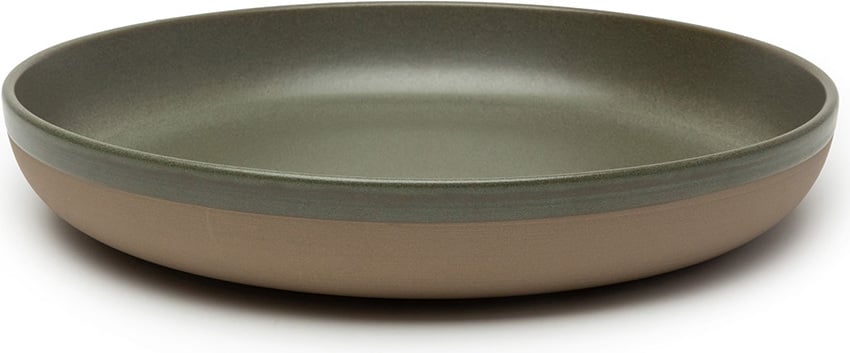 Talerz do serwowania Surface 32 cm ciemnozielony