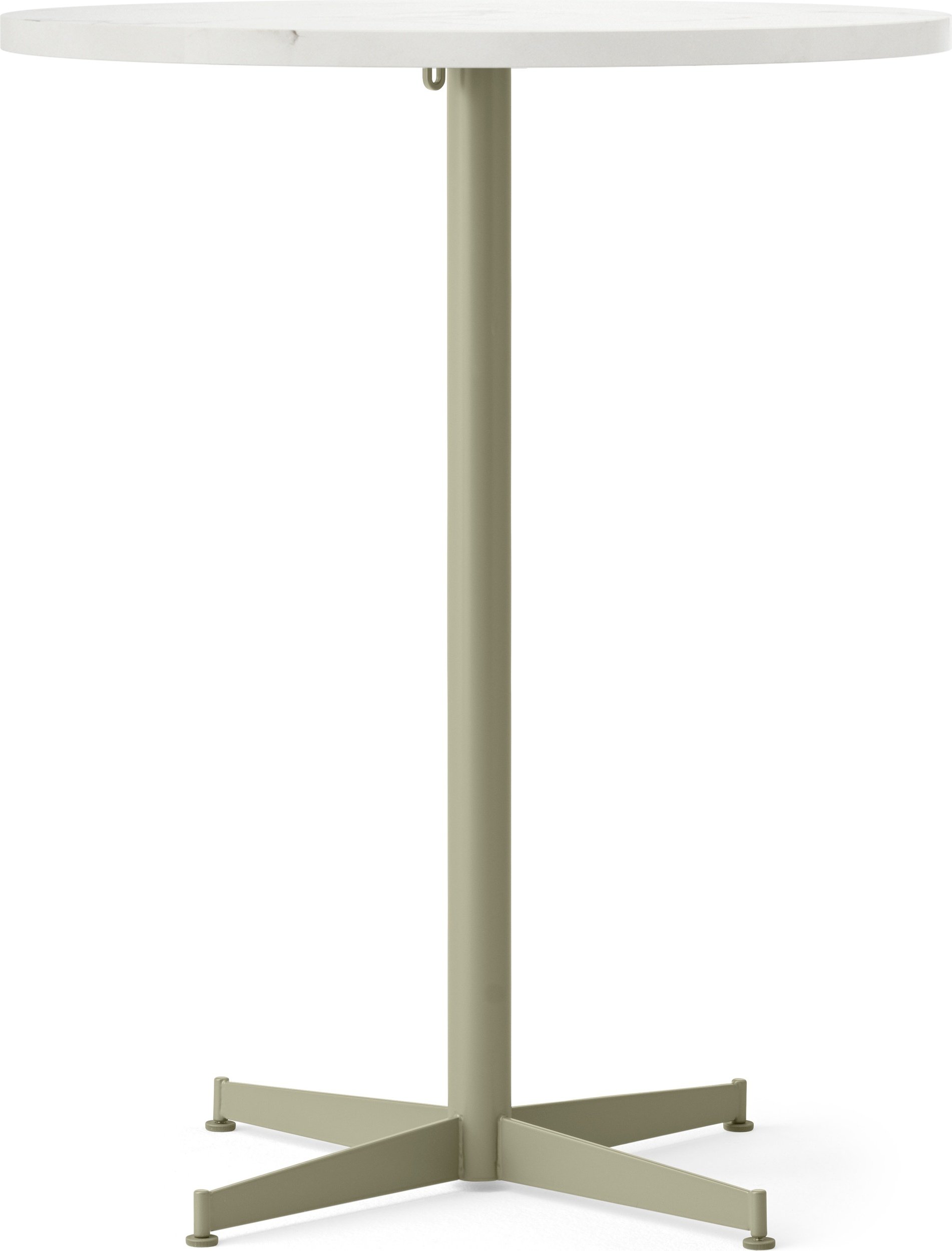 Stół barowy z oliwkową podstawą Nook Star Base Estremoz niski 80 cm