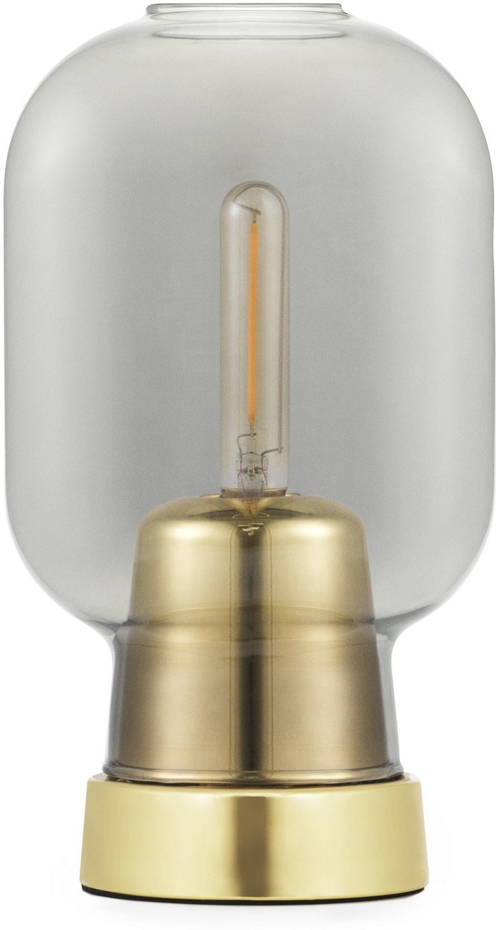 Lampa stołowa Amp złoty mosiądz