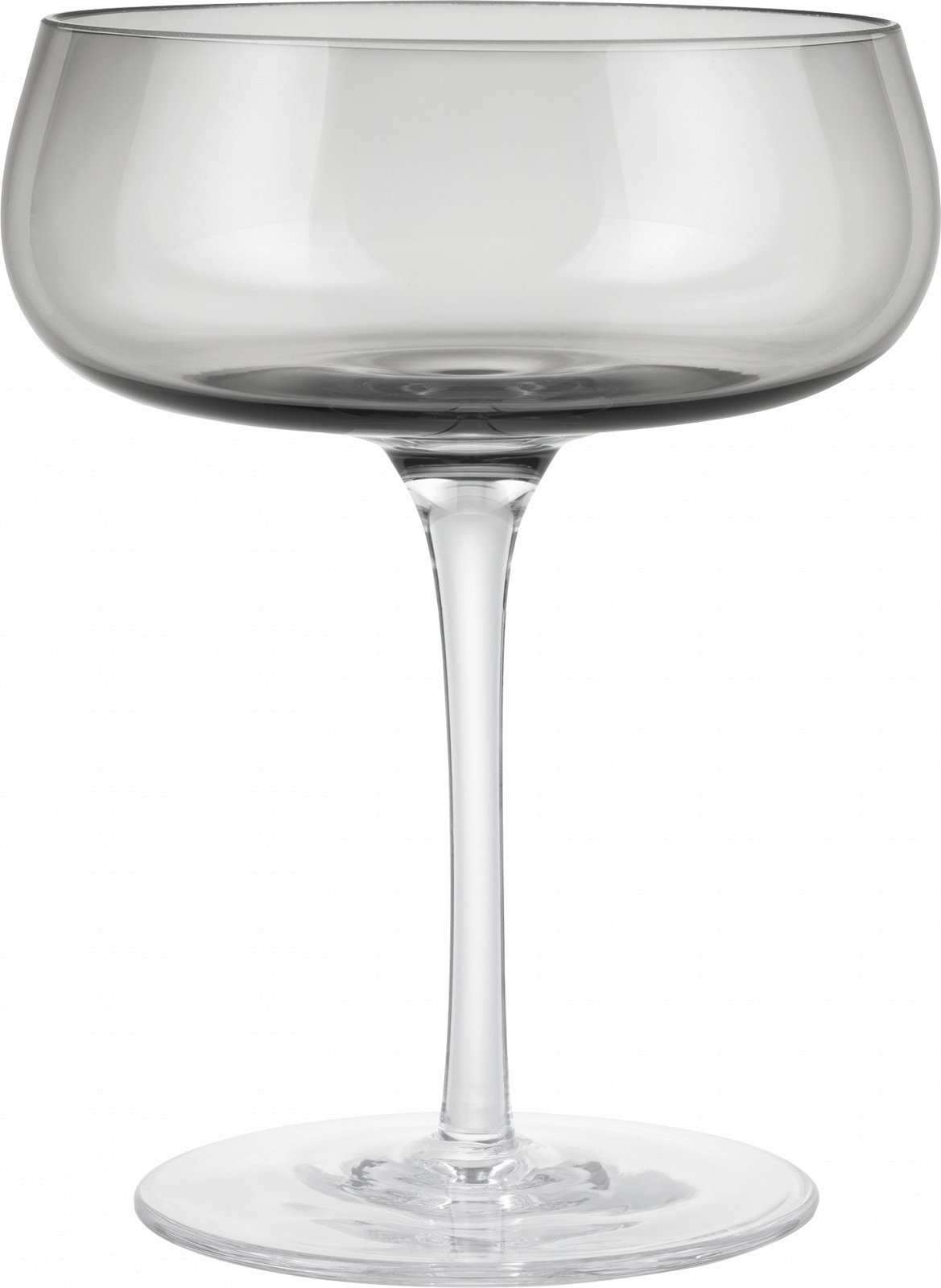 Kieliszki do szampana Belo Saucer przydymione 2 szt.