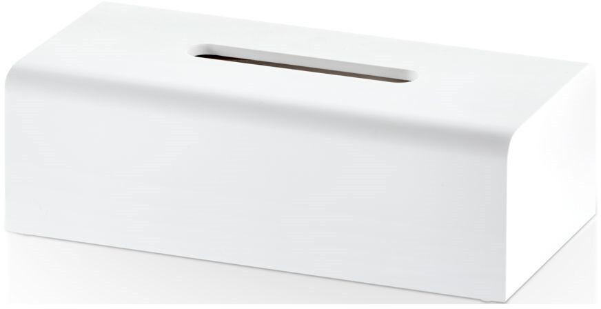 Pojemnik na chusteczki Stone biały mat