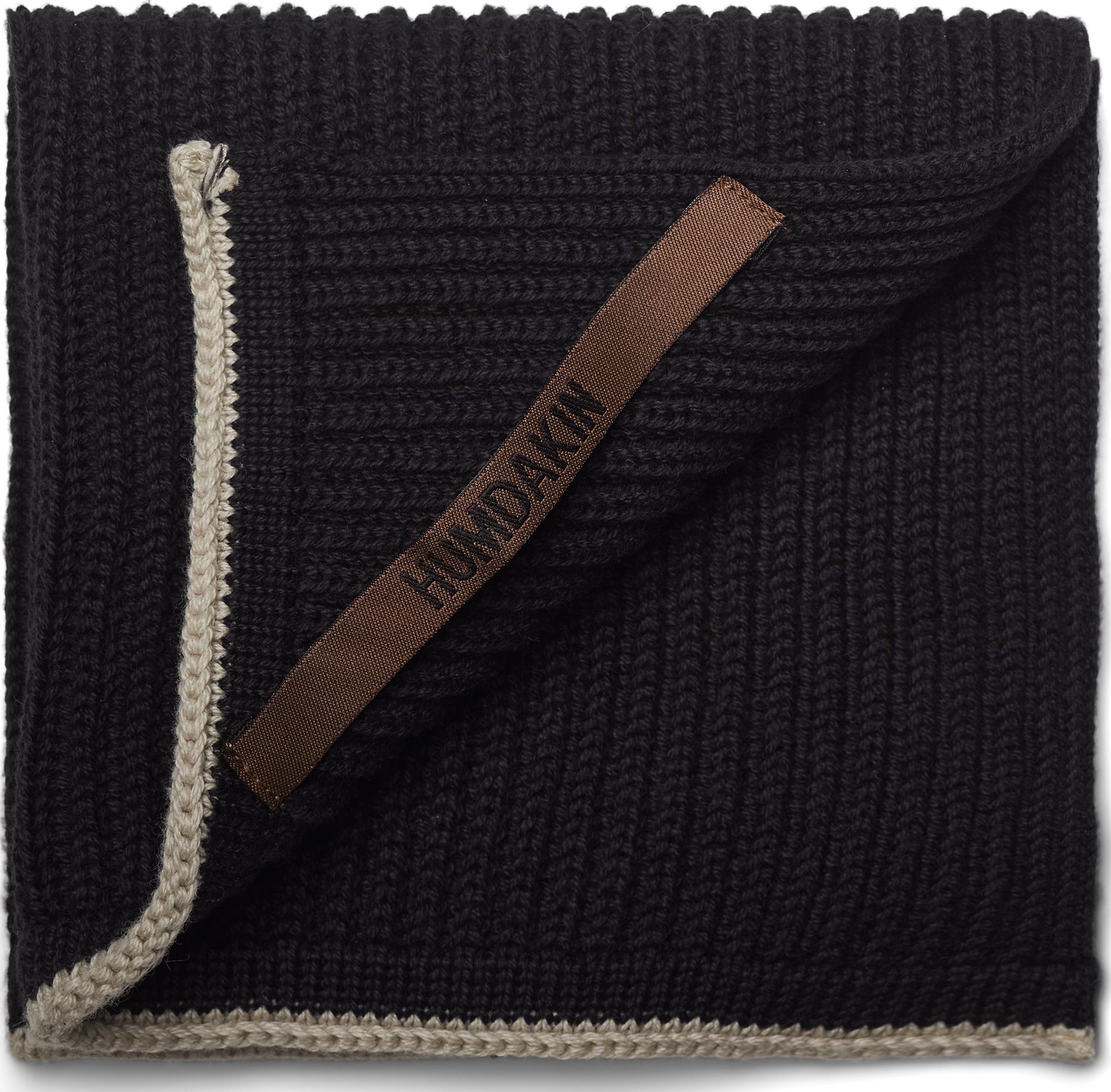 Ściereczki do naczyń Humdakin Rib 28 x 28 cm w kolorze węgla 2 szt.