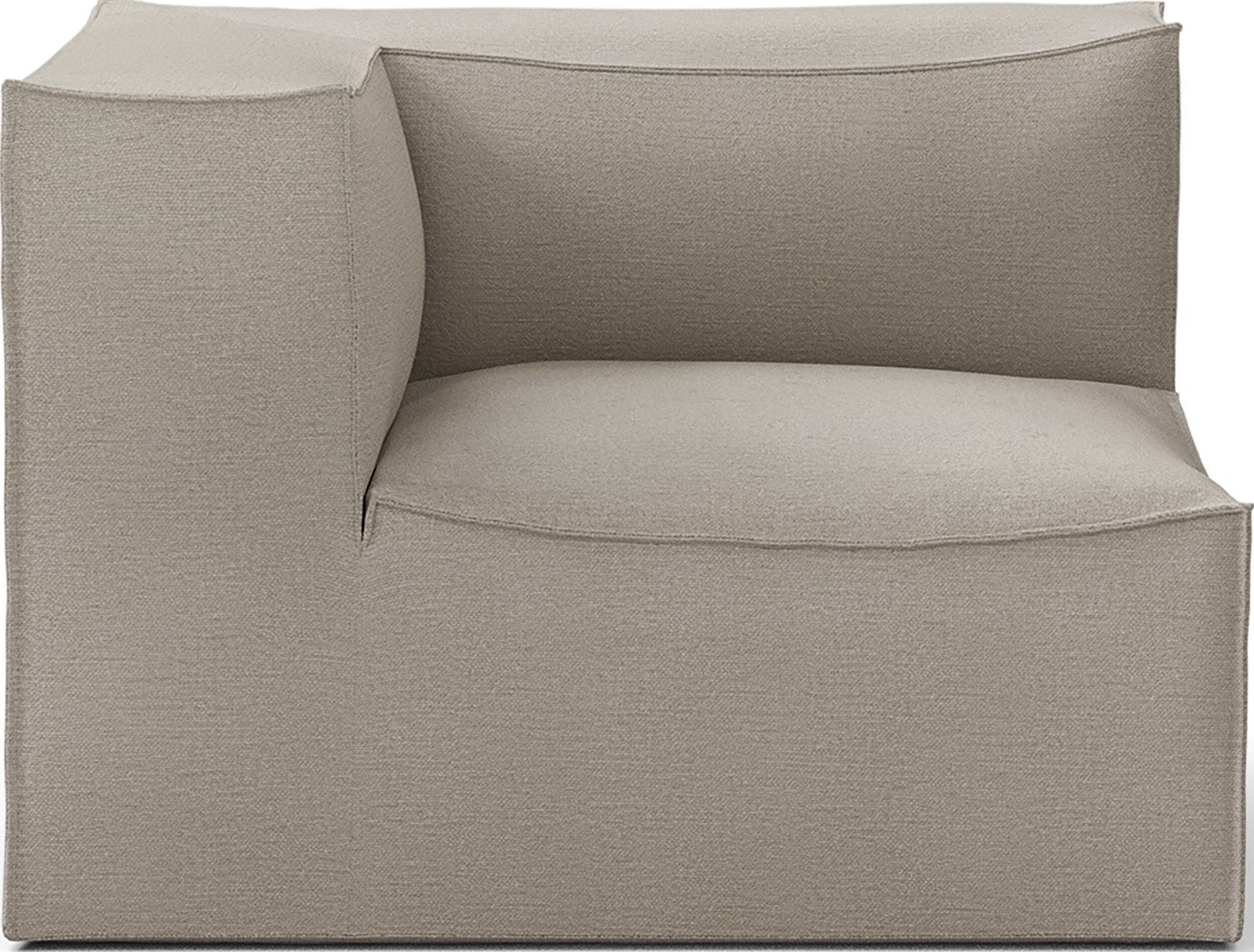 Narożnik lewostronny Catena Cotton Linen 108 cm beżowy