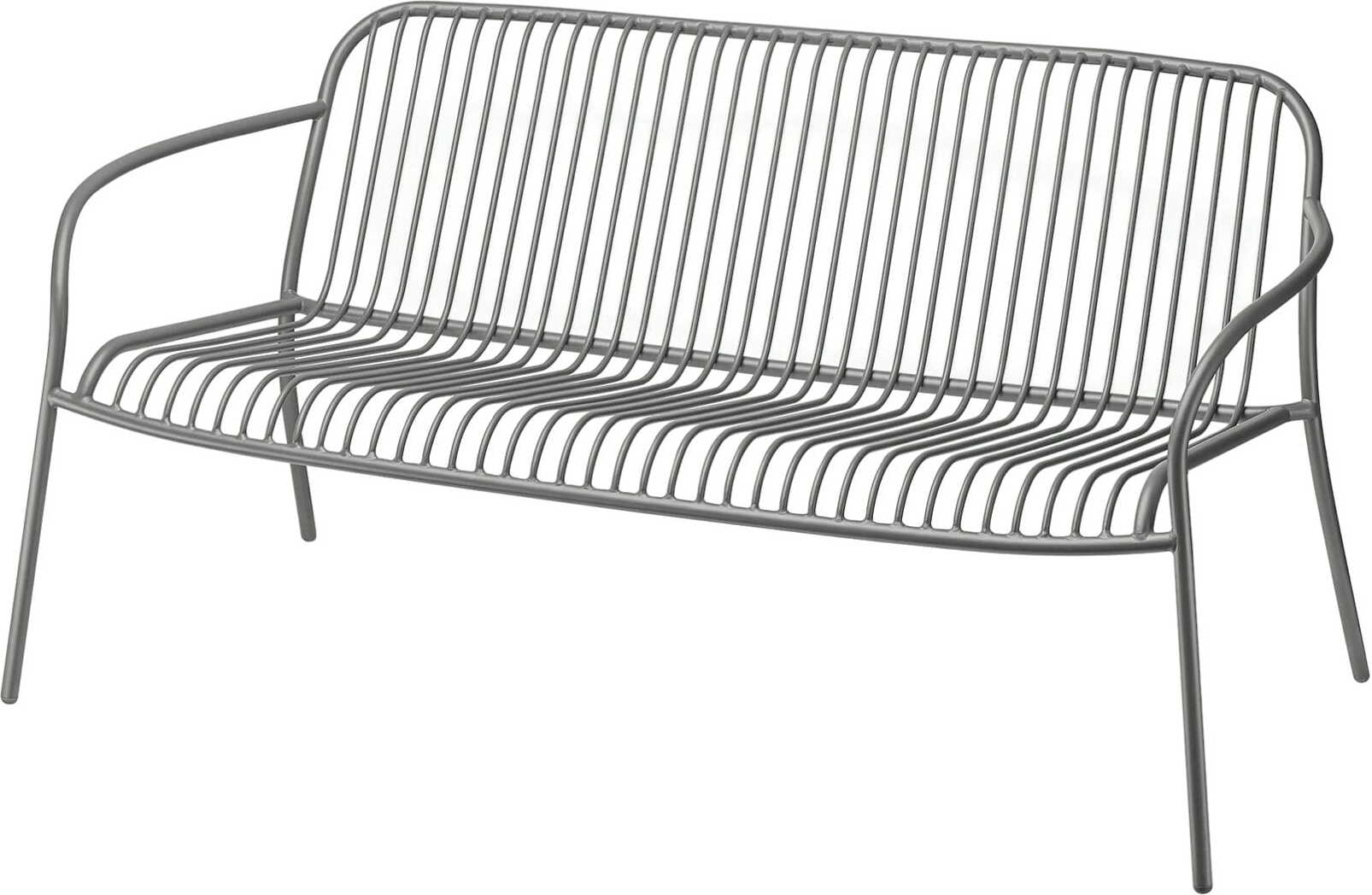Sofa ogrodowa Yua Wire ciemnoszara