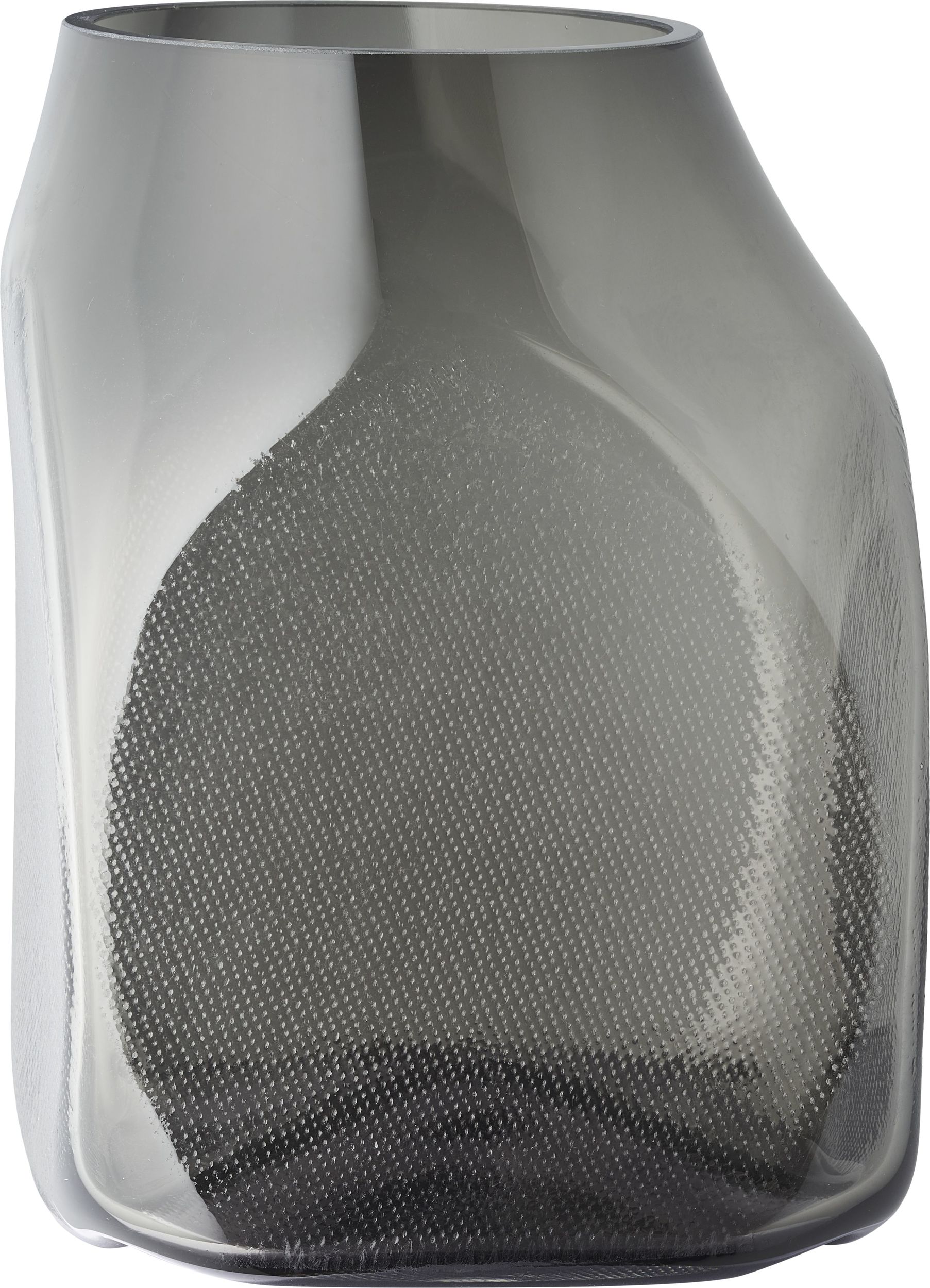 Wazon Bronco 22 cm przydymiony