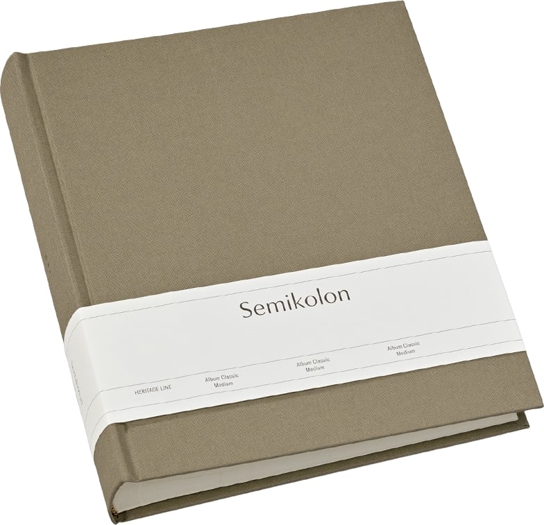 Album na zdjęcia Uni Classic średni brązowoszary