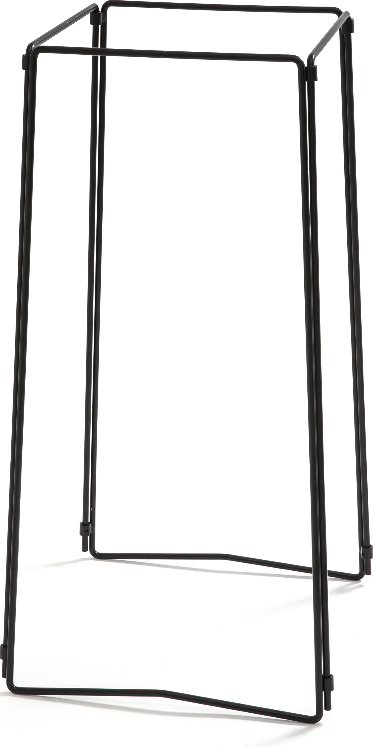 Stojak na świecznik Stumpastaken czarny stalowy