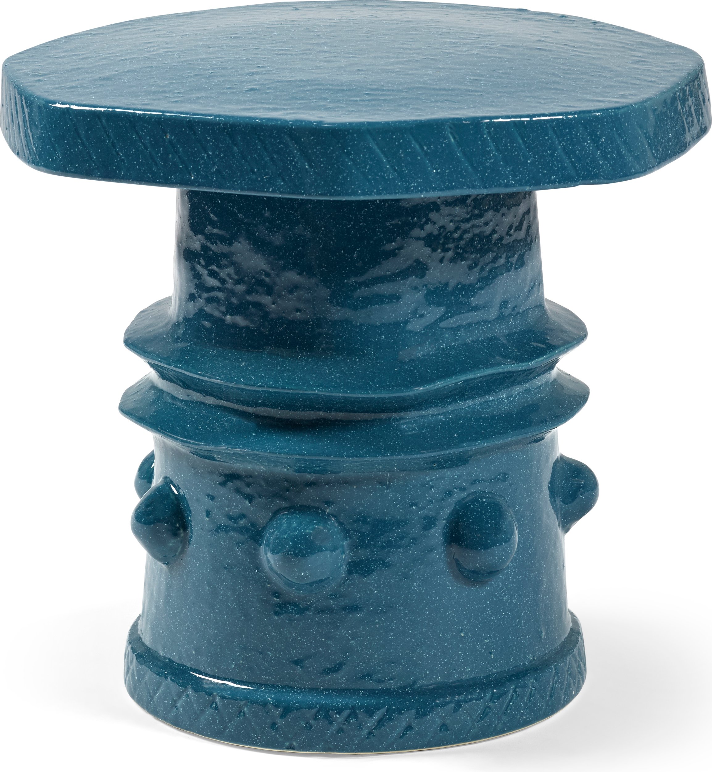 Stolik boczny Clara 37 cm niebieski