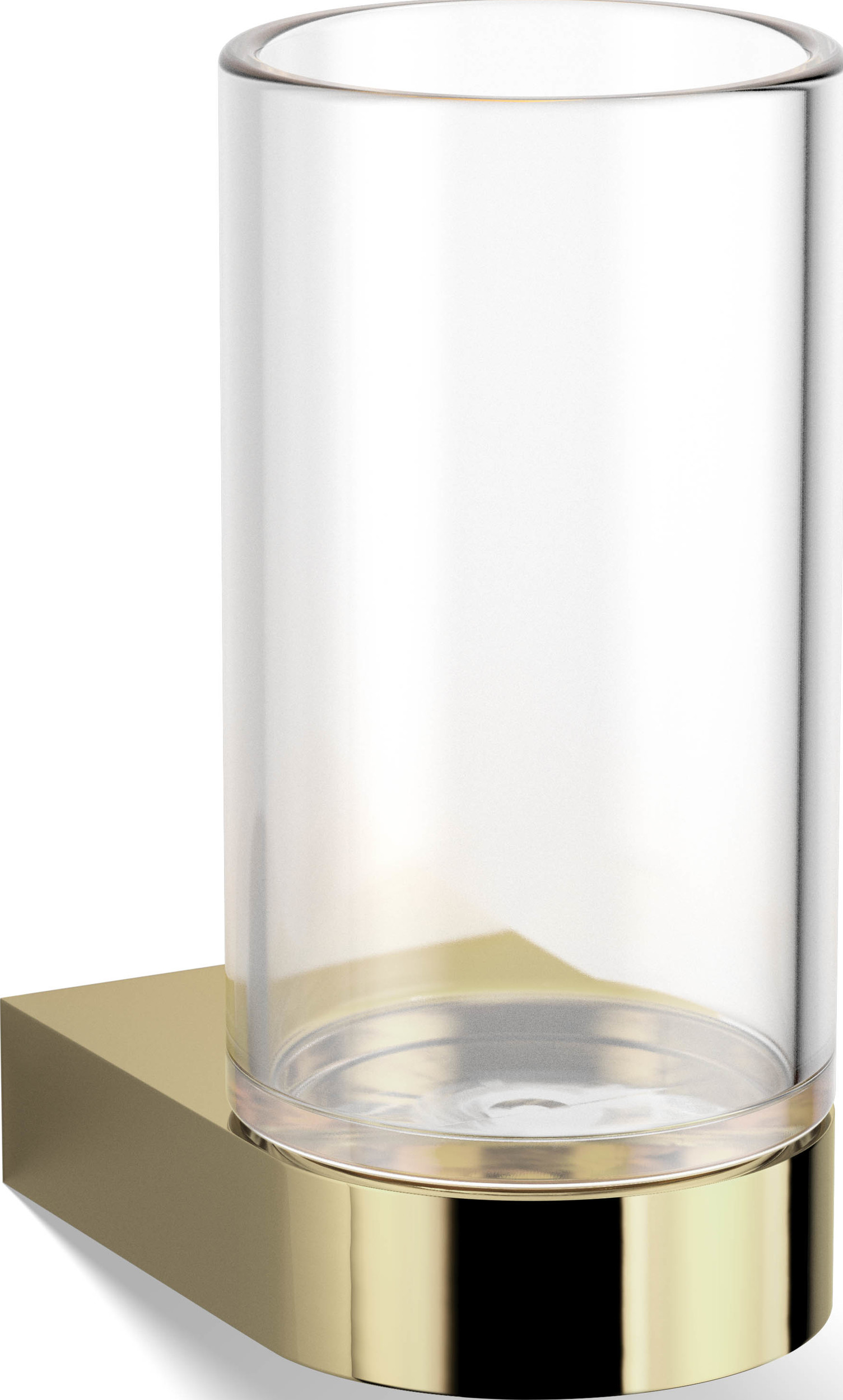 Kubek na szczoteczki do zębów Century złoty ścienny