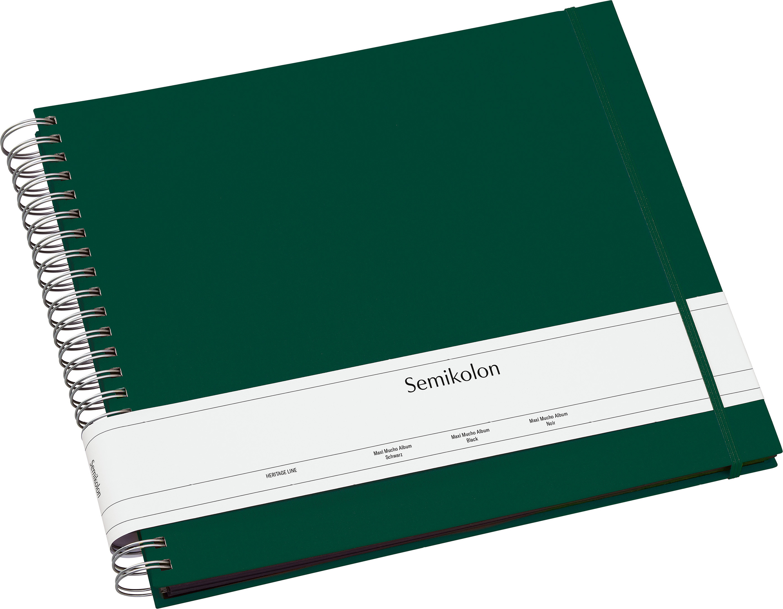 Album na zdjęcia Uni Maxi Mucho ciemnozielony z czarnymi kartami