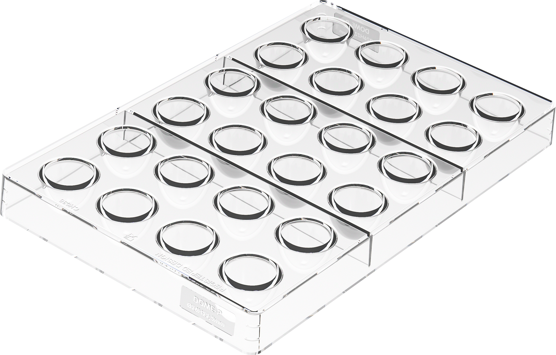 Forma do czekoladek Kit Dome 01