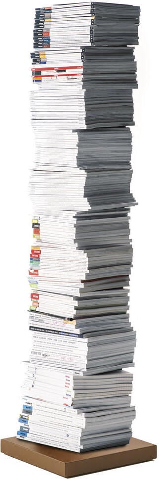 Regał Ptolomeo Art 160 cm brązowy