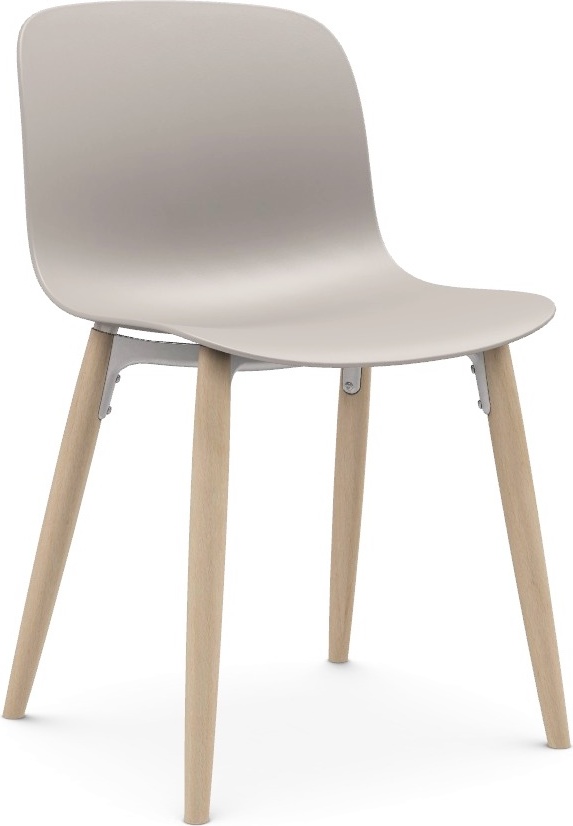 Krzesło Troy beżowe nogi jesion