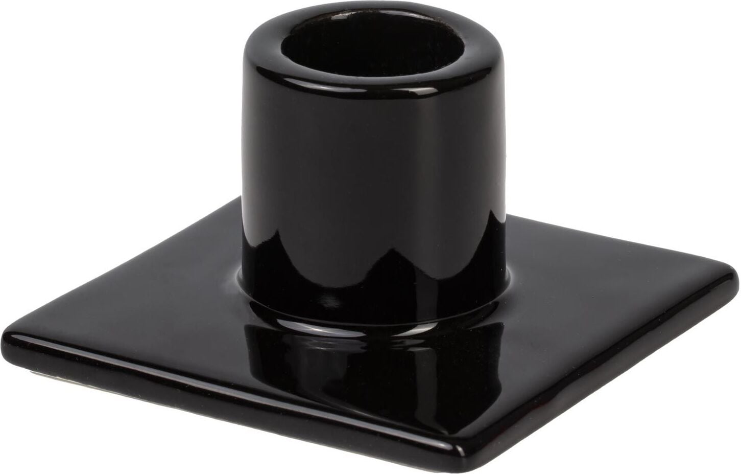 Świecznik na klasyczną świecę Seletti czarny