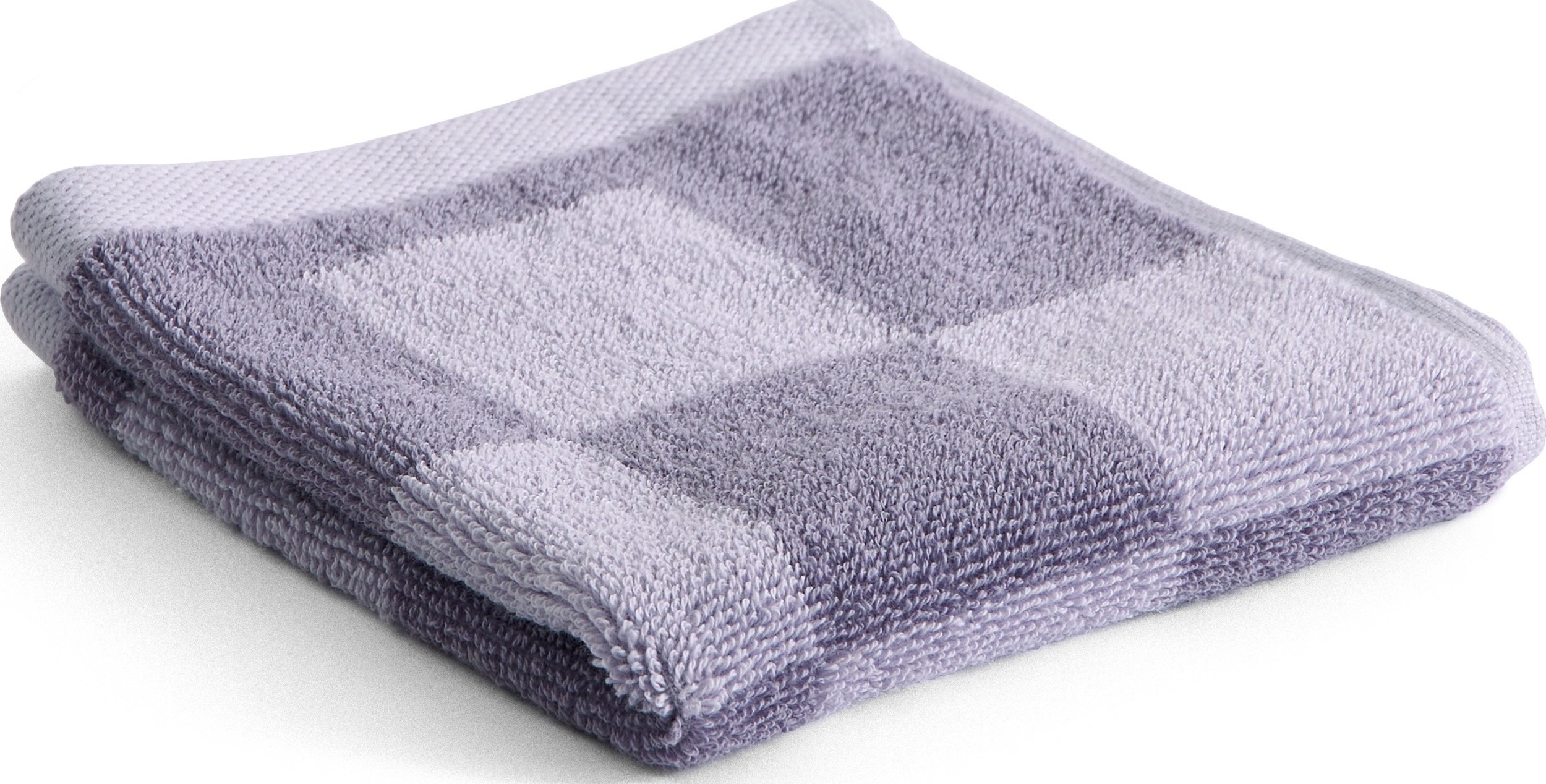 Ściereczka do naczyń Check Organic 30 x 30 cm lawendowa