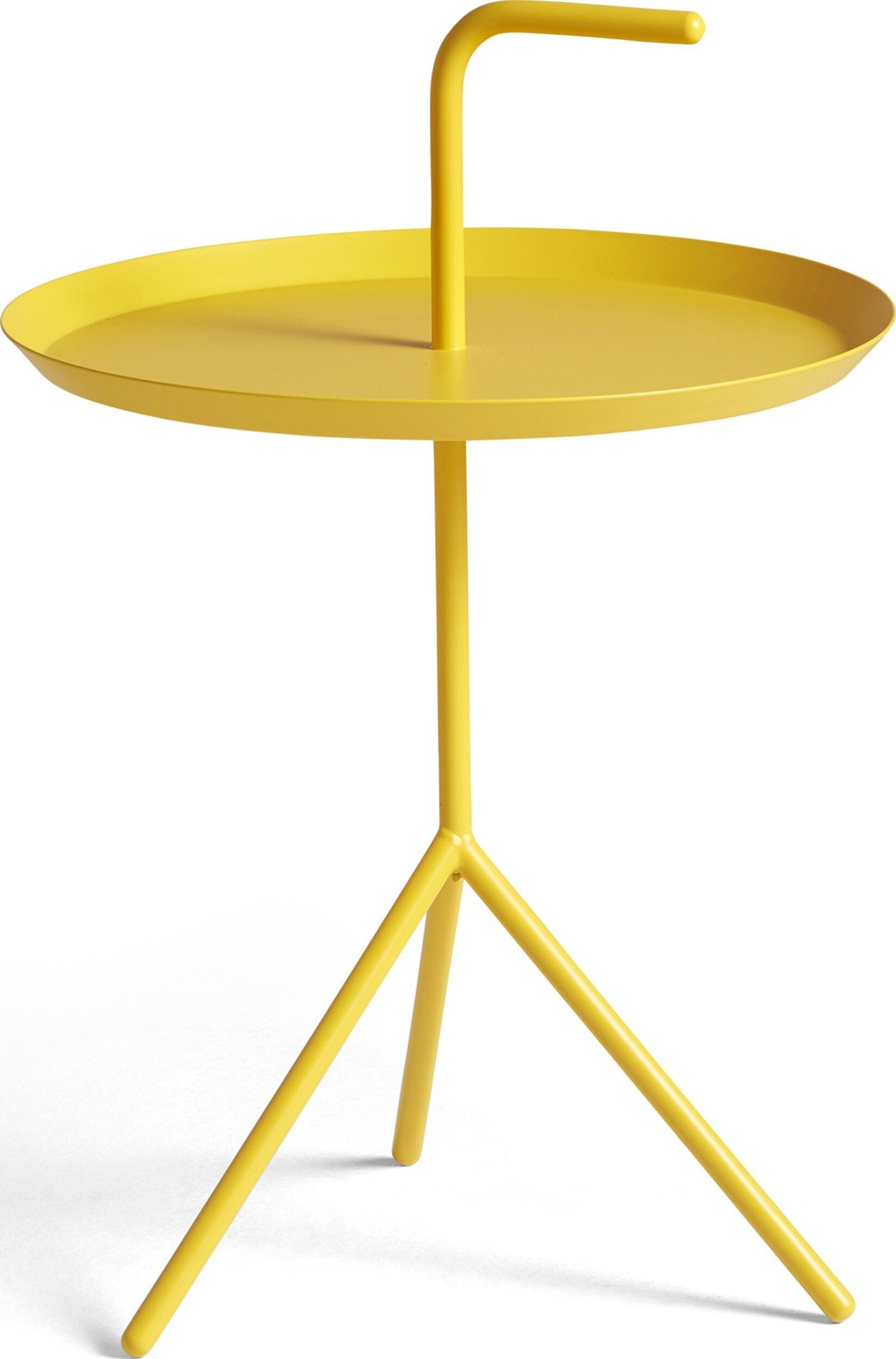 Stolik boczny DLM 38 x 56 cm żółty