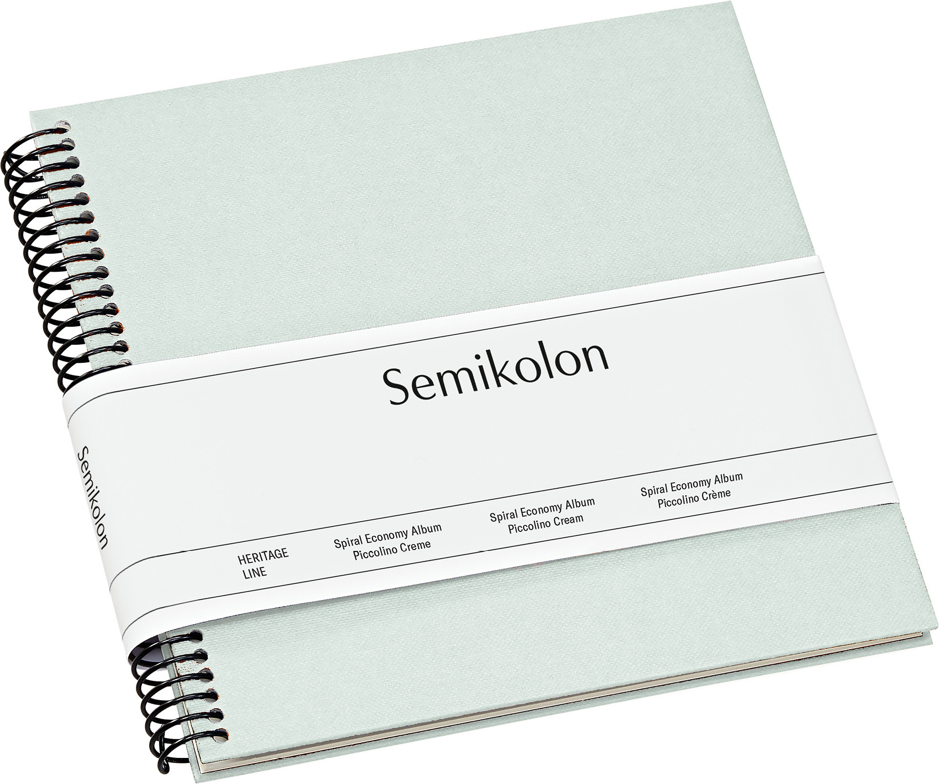 Album na zdjęcia Uni Economy mały miętowy z białymi kartami