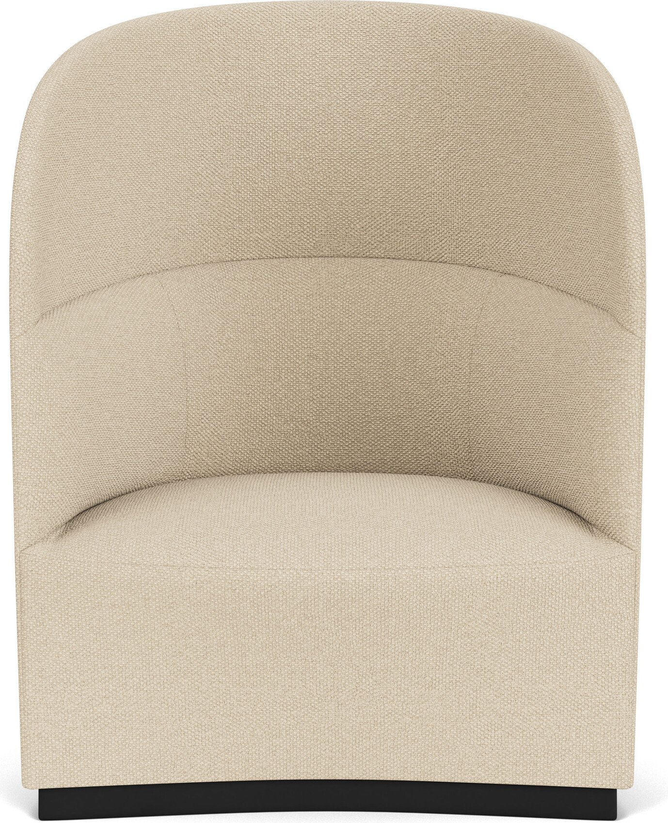 Fotel z wysokim oparciem Tearoom 89 cm piaskowy