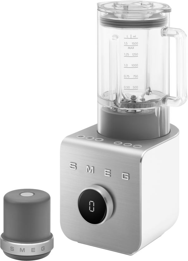 Blender kielichowy Collezione II biały z pompką próżniową