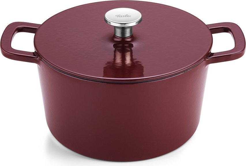 Garnek Moments 24 cm burgundowy