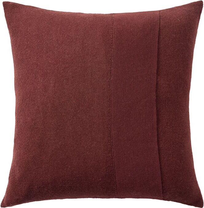 Poduszka dekoracyjna Layer 50 x 50 cm burgundowa
