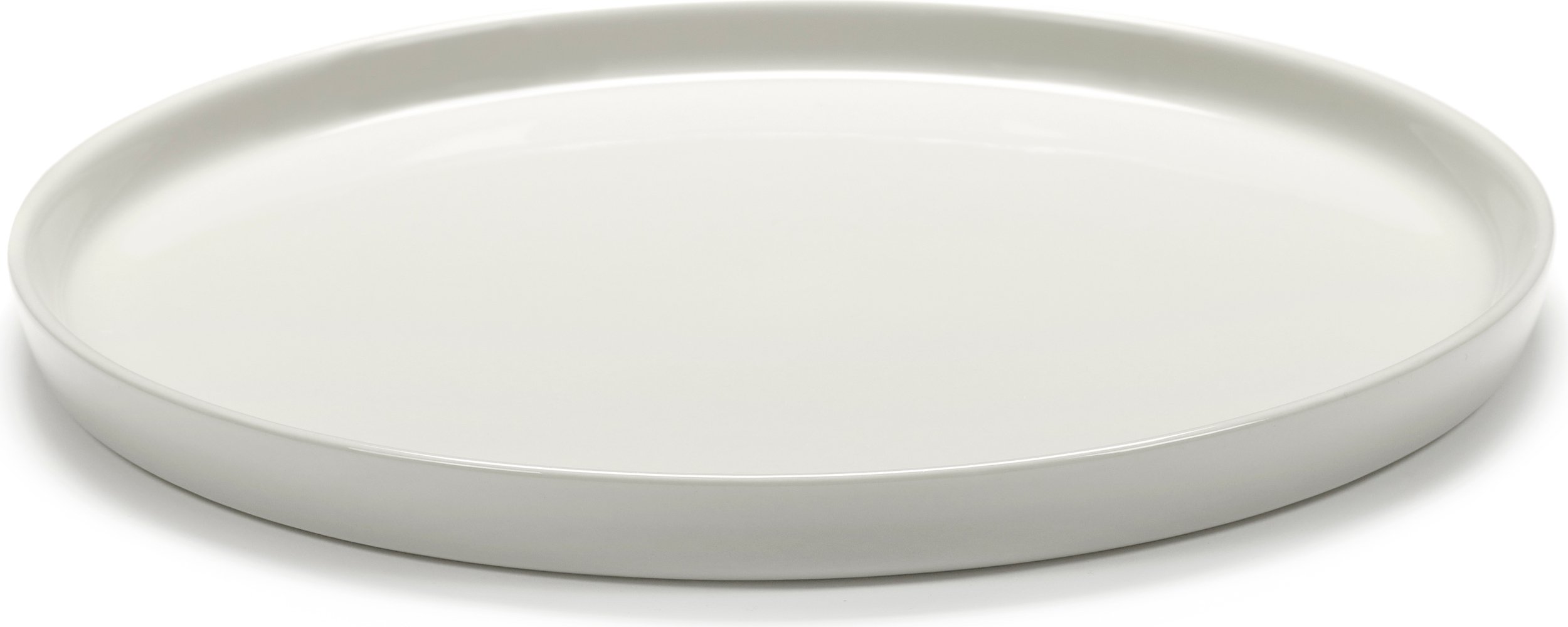 Talerz obiadowy Cena wysoki 26 cm kość słoniowa