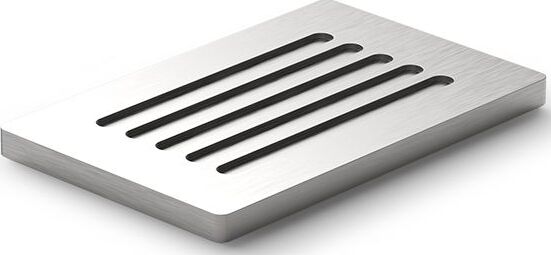 Mydelniczka Club prosta stal matowa