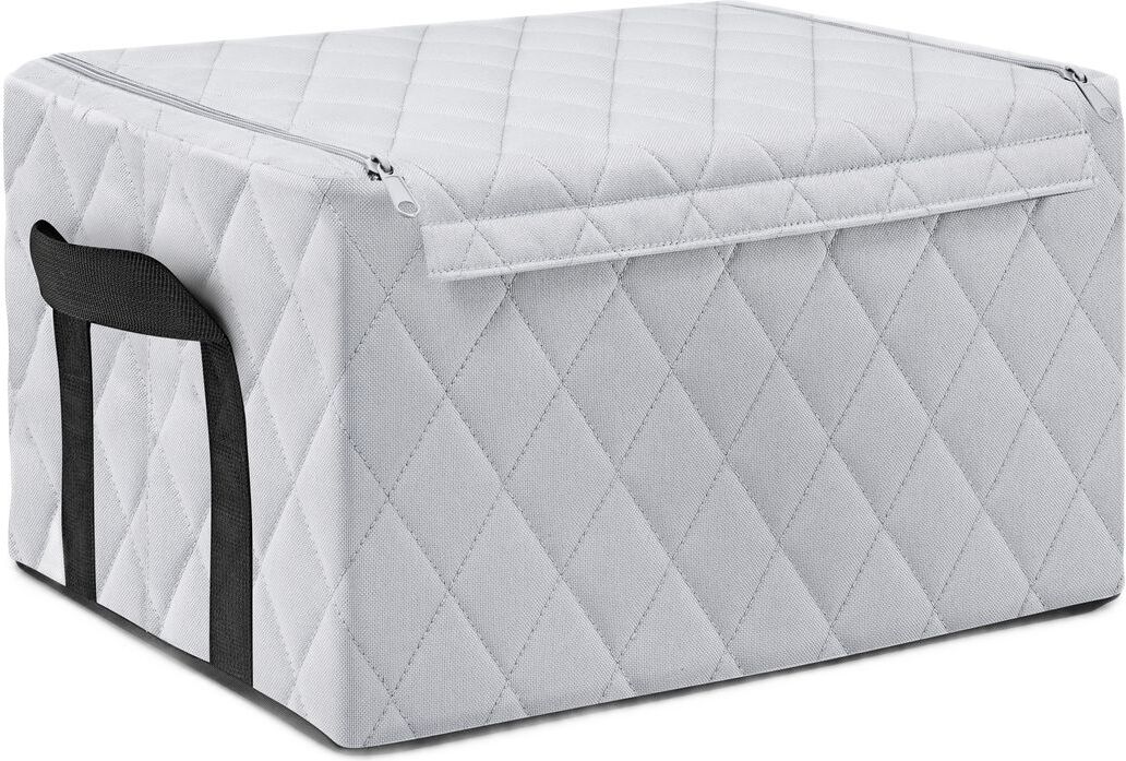 Pojemnik uniwersalny Storagebox M jasnoszary pikowany