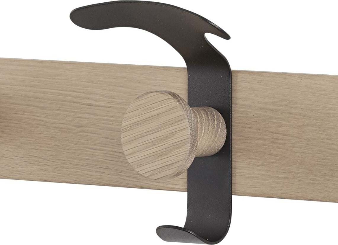 Haczyk do wieszaka listwy Avail czarny