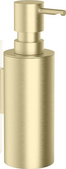 Dozownik do mydła Mikado złoty mat ścienny
