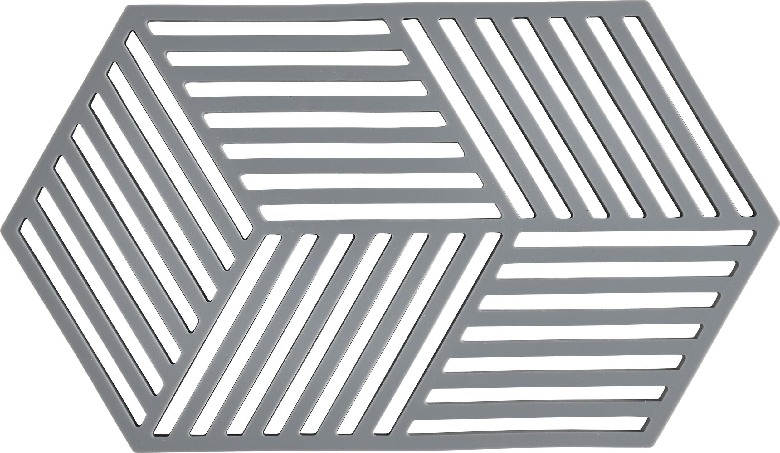 Podstawka pod gorące naczynia Hexagon 24 cm ciemnoszary