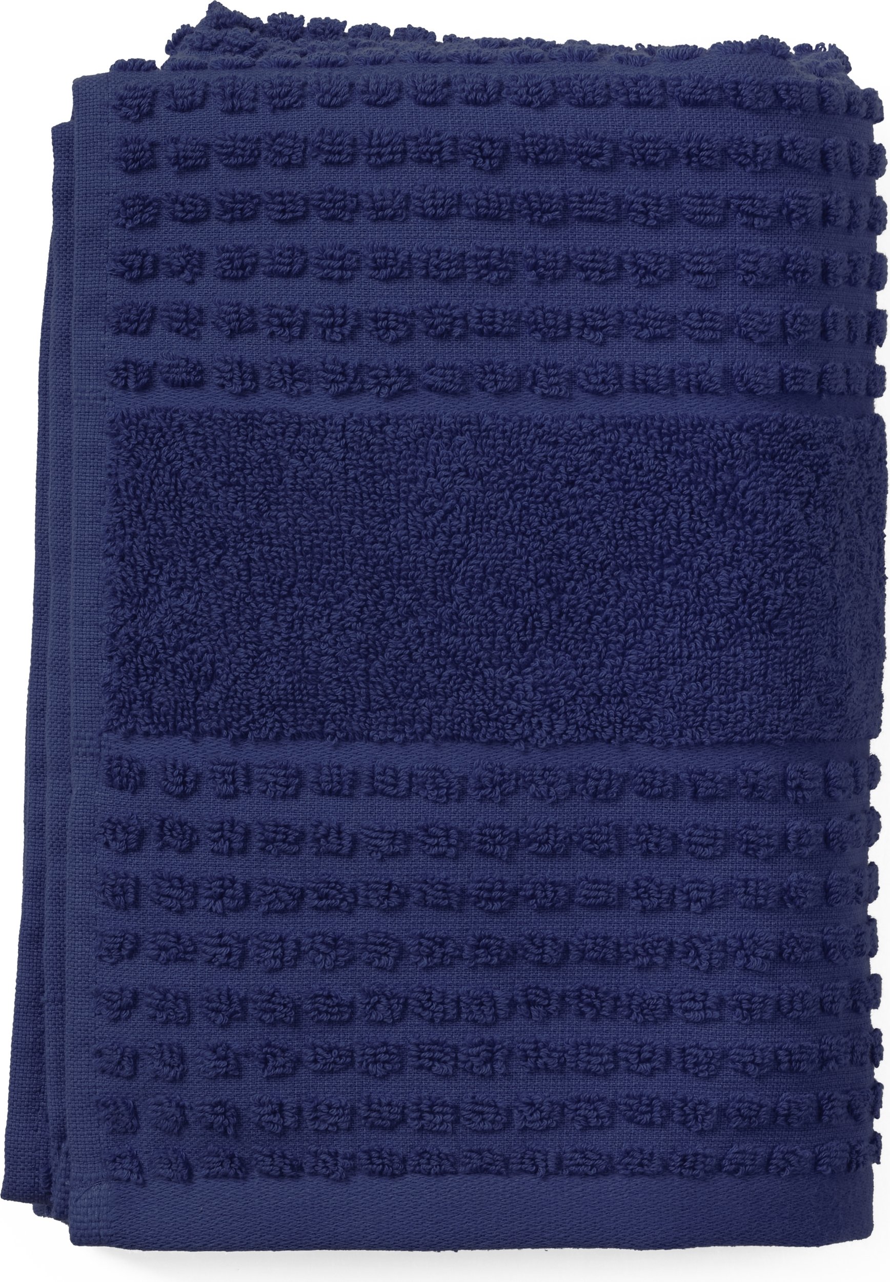 Ręcznik Juna Check 50 x 100 cm granatowy