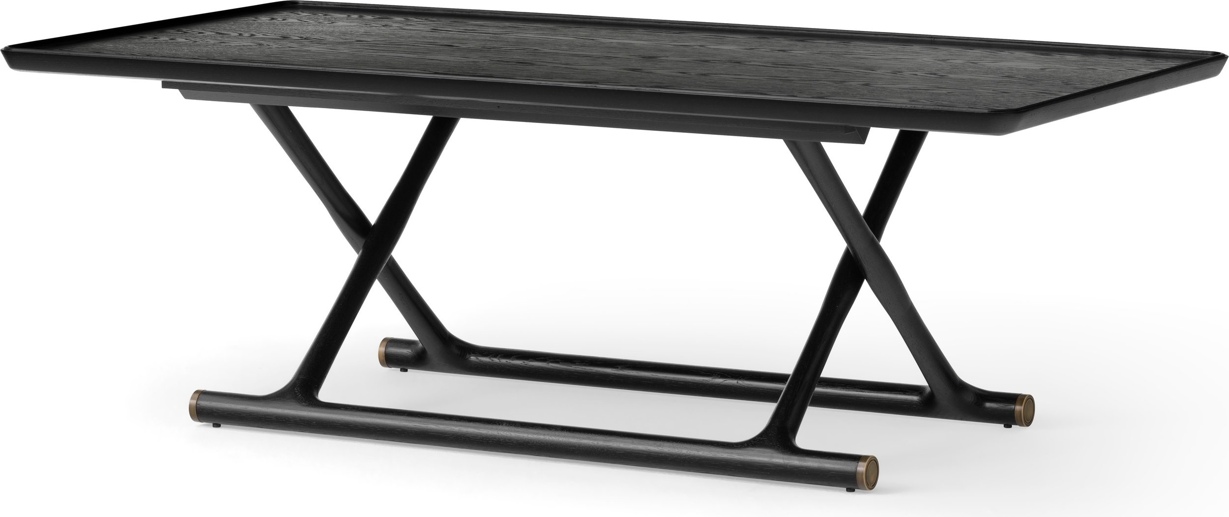 Stolik kawowy Jäger czarny dąb