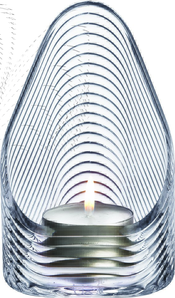 Świecznik na tealighty Mist S transparentny