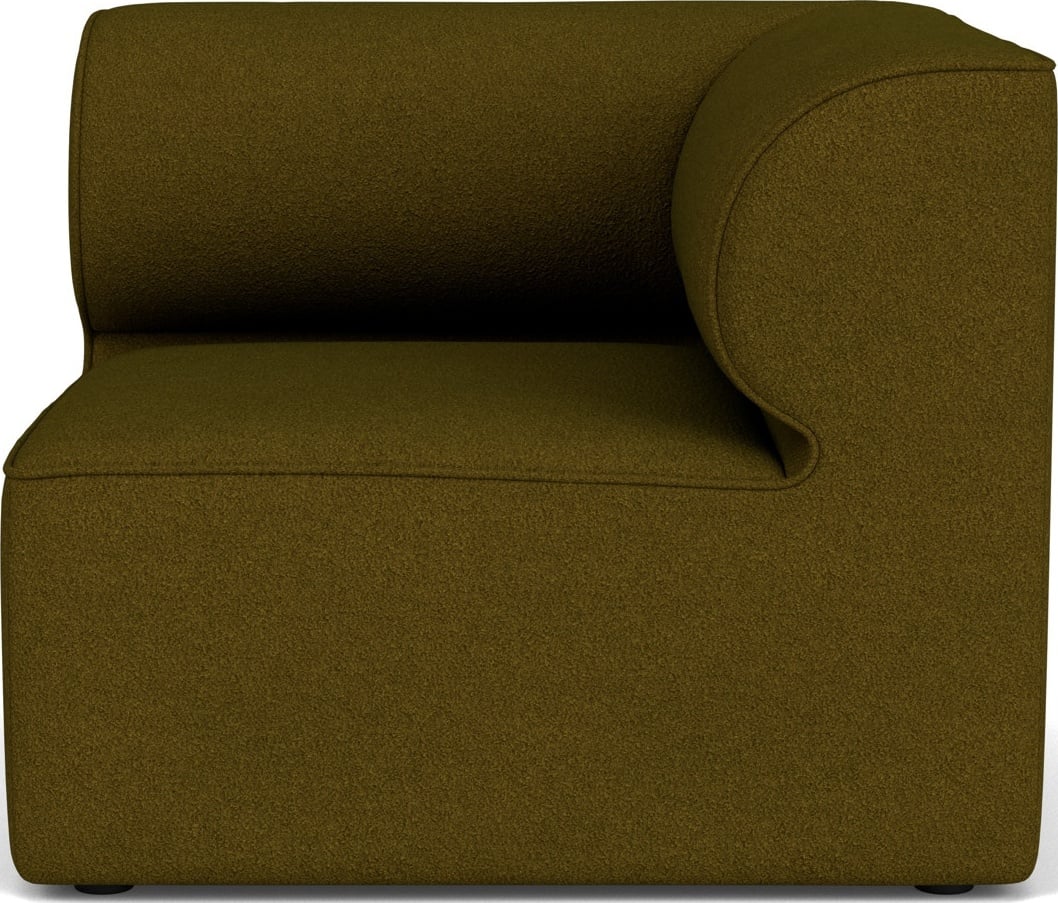 Narożnik prawostronny sofy modułowej Eave 86 x 86 cm ciemnozielony