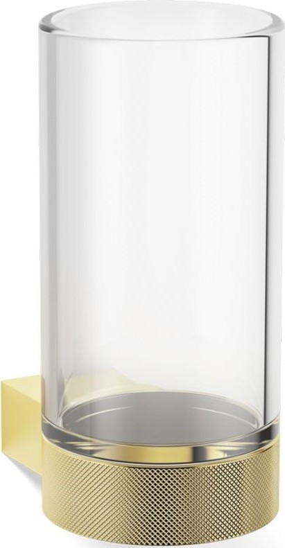 Kubek na szczoteczki do zębów Club złoty ścienny