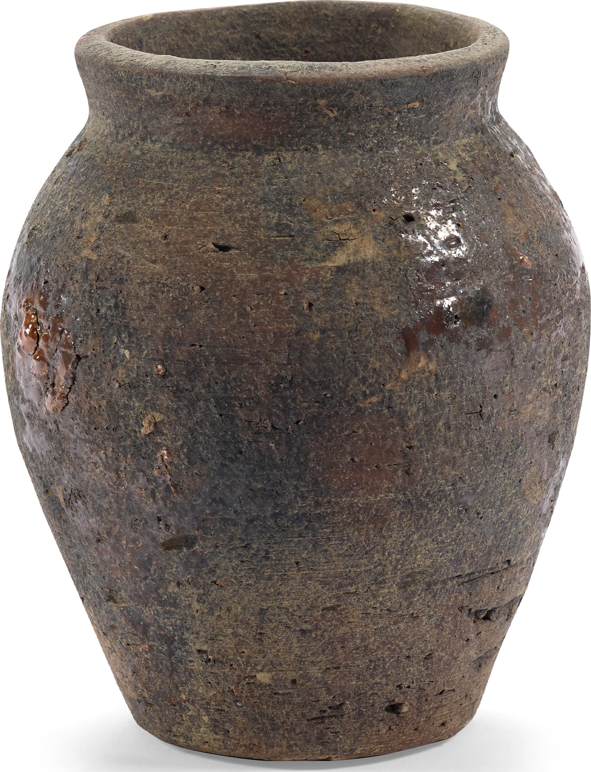 Wazon Black Ancient 16,5 cm brązowy
