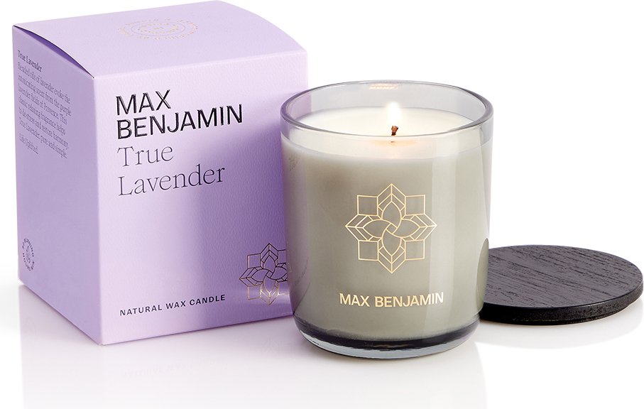 Świeca zapachowa Max Benjamin True Lavender