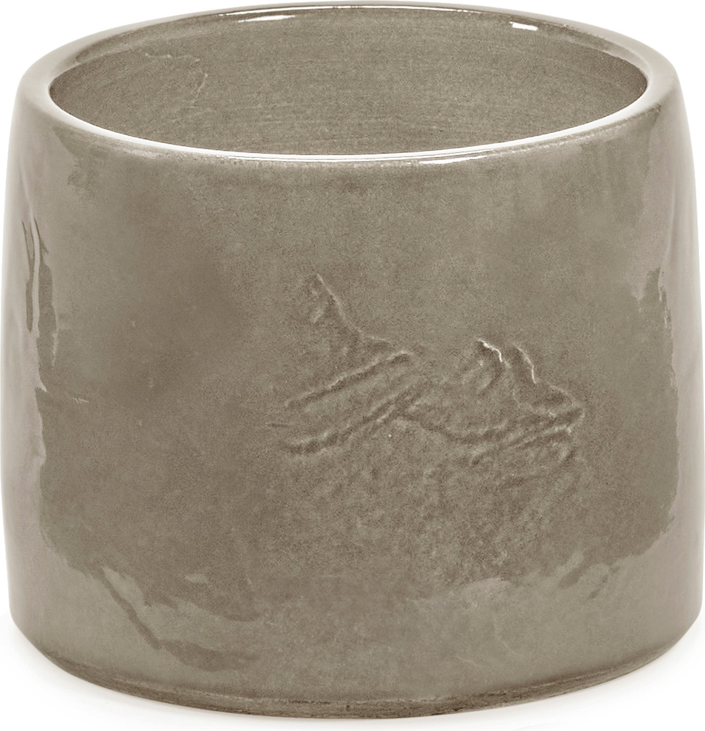 Osłonka na doniczkę Vaso 15 cm szara