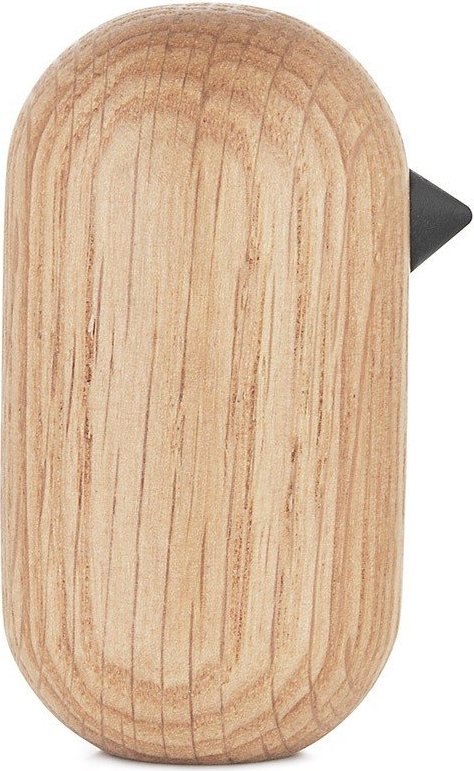 Figurka dekoracyjna Little Bird 7 cm naturalny dąb