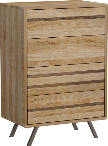 Komoda glomma brązowe nogi