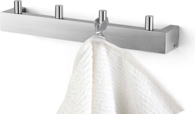 Wieszak poczwórny Linea matowy