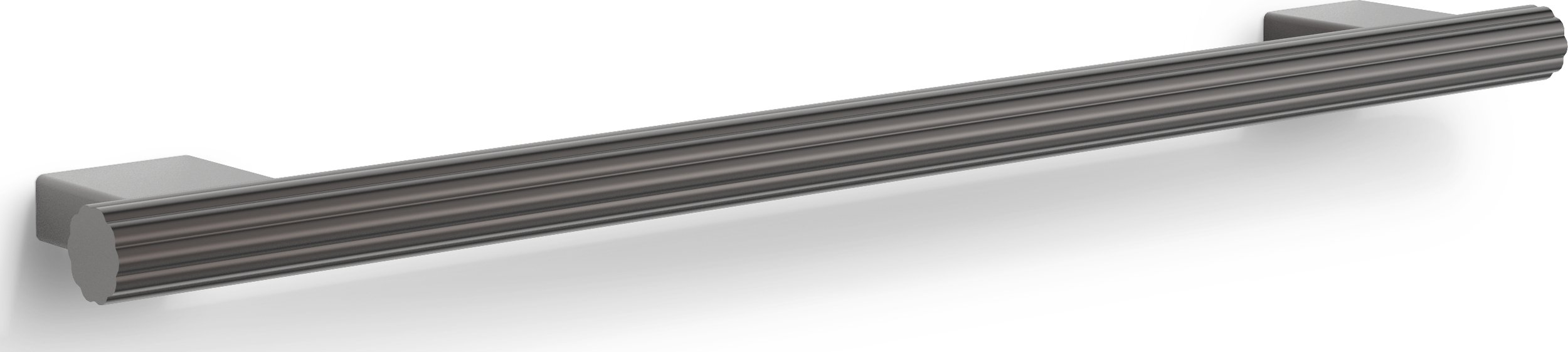 Wieszak reling na ręczniki Of Line 45 cm brązowy