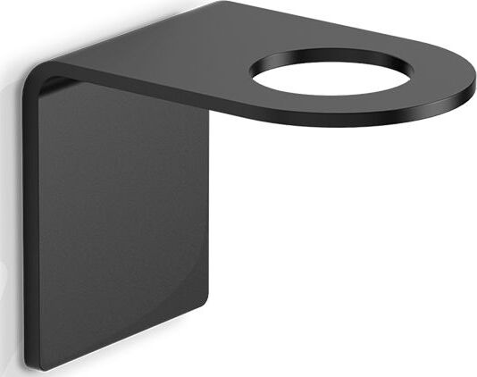 Uchwyt na dozownik do mydła Basic czarny mat montaż samoprzylepny
