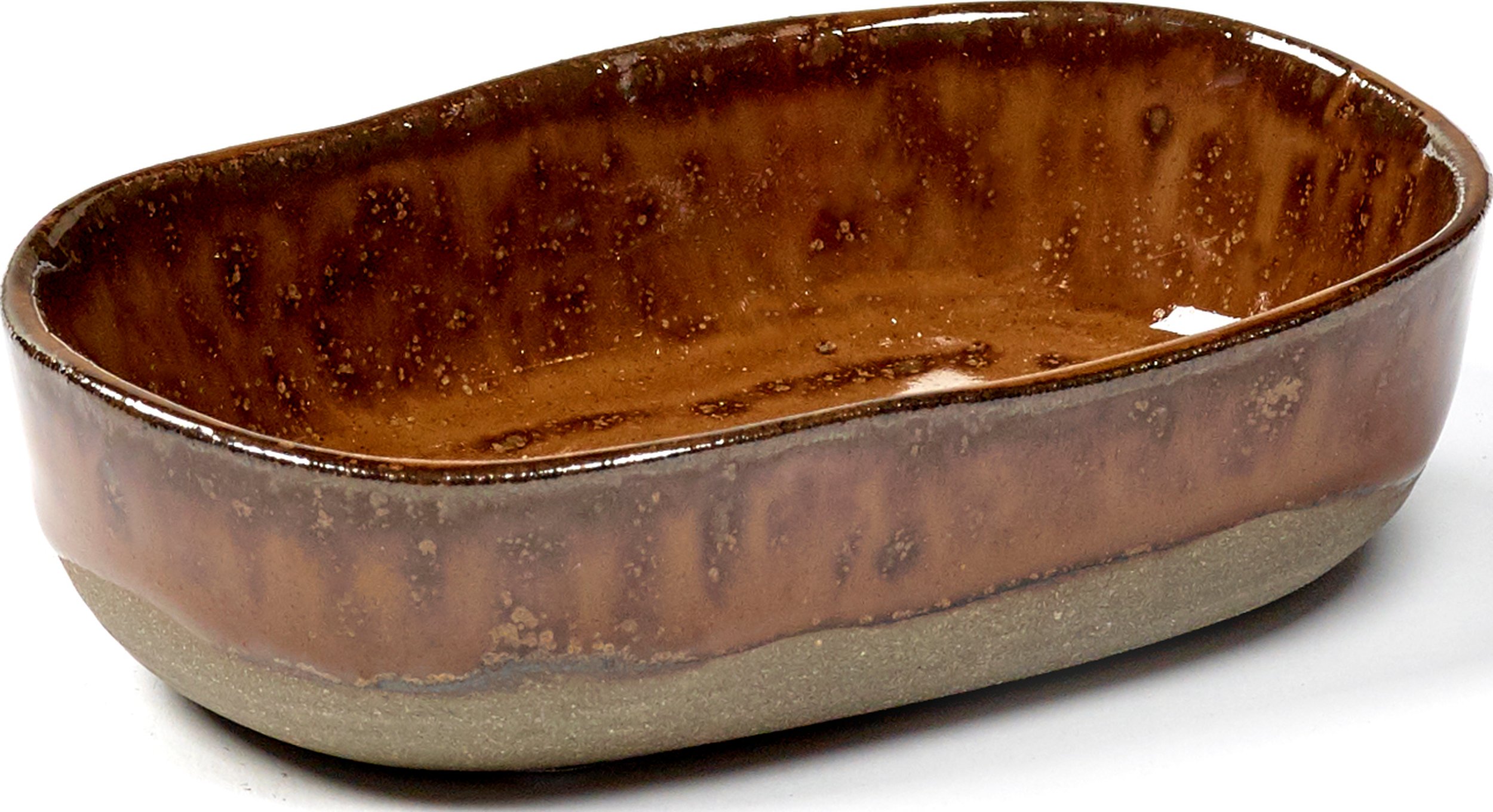 Talerz głęboki La Nouvelle 9,8 cm brązowy