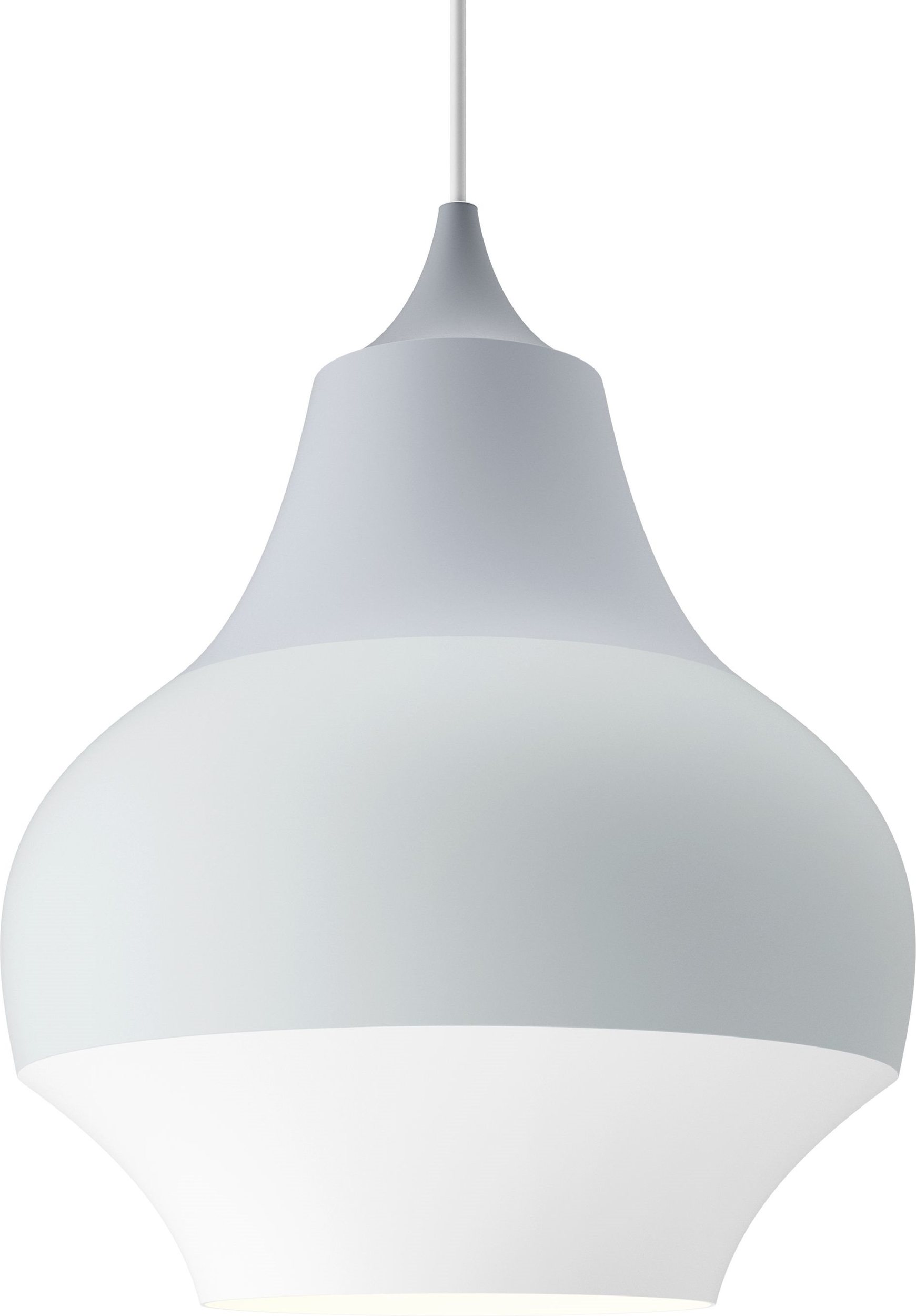 Lampa wisząca Cirque 15 cm szara