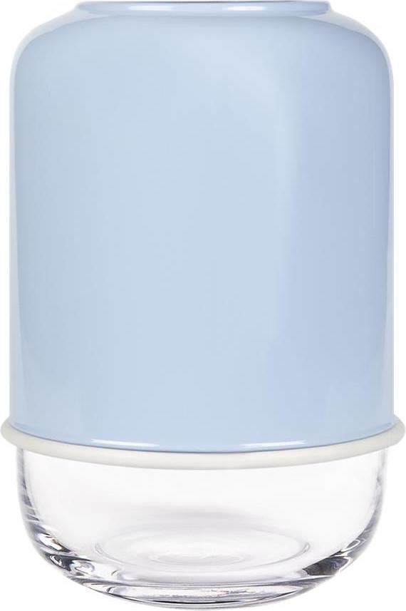 Wazon Capsule jasnoniebieski z regulowaną wysokością
